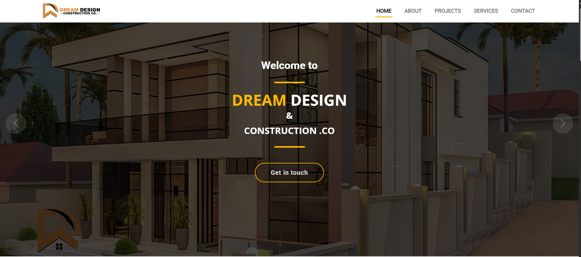 Dream Design & Construction - Screen 1